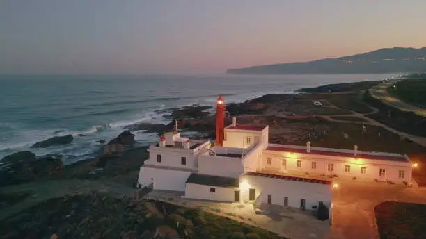 An old, mysterious lighthouse
